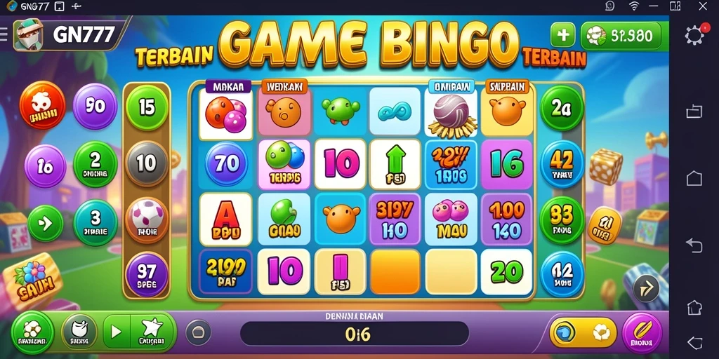 Screenshot gameplay GN777 yang menunjukkan suasana permainan Bingo yang seru.
