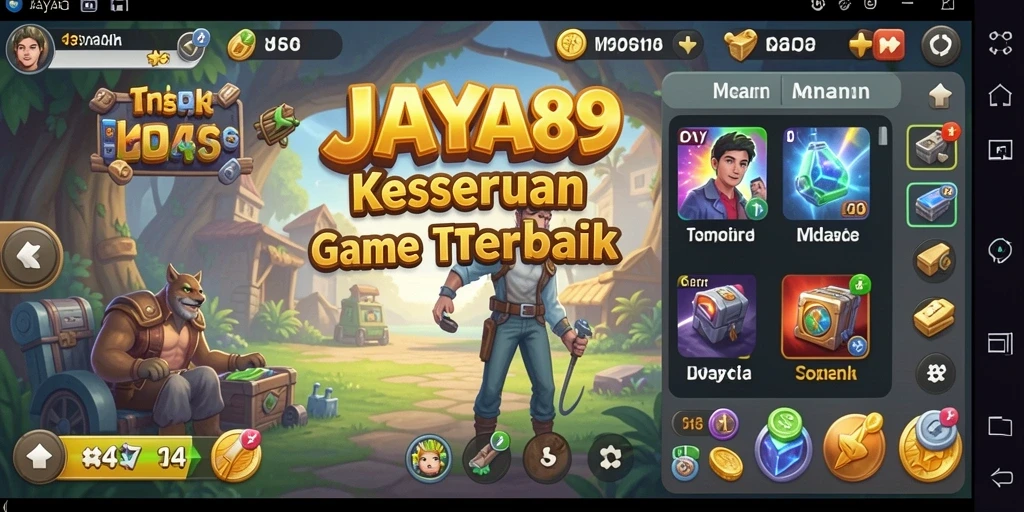 Screenshot gameplay JAYA89 menampilkan aksi menarik dalam game Idle.