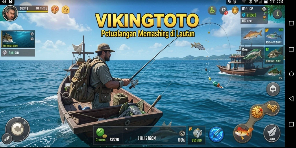 Tangkapan ikan besar di gameplay VIKINGTOTO.