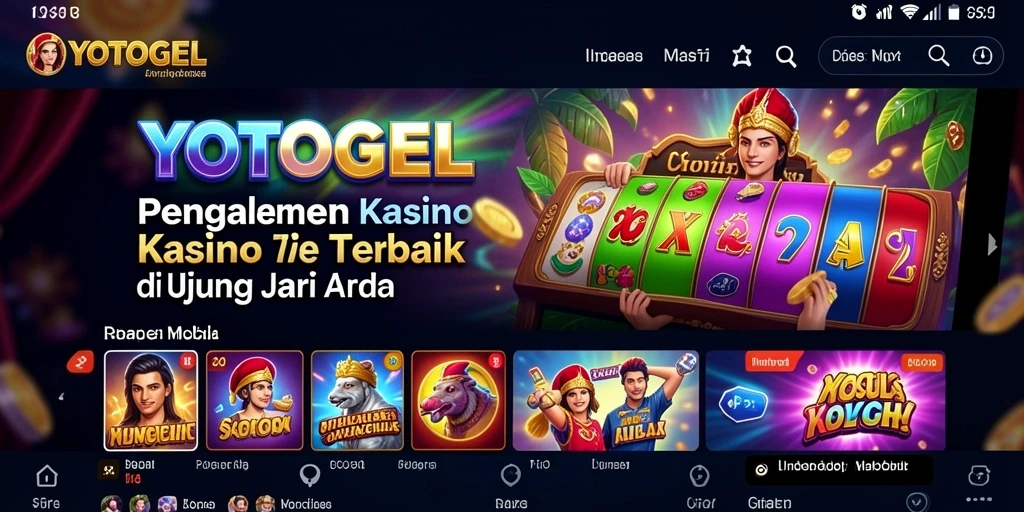 Tangkapan layar gameplay seru dari YOTOGEL yang menggambarkan aksi Kasino.